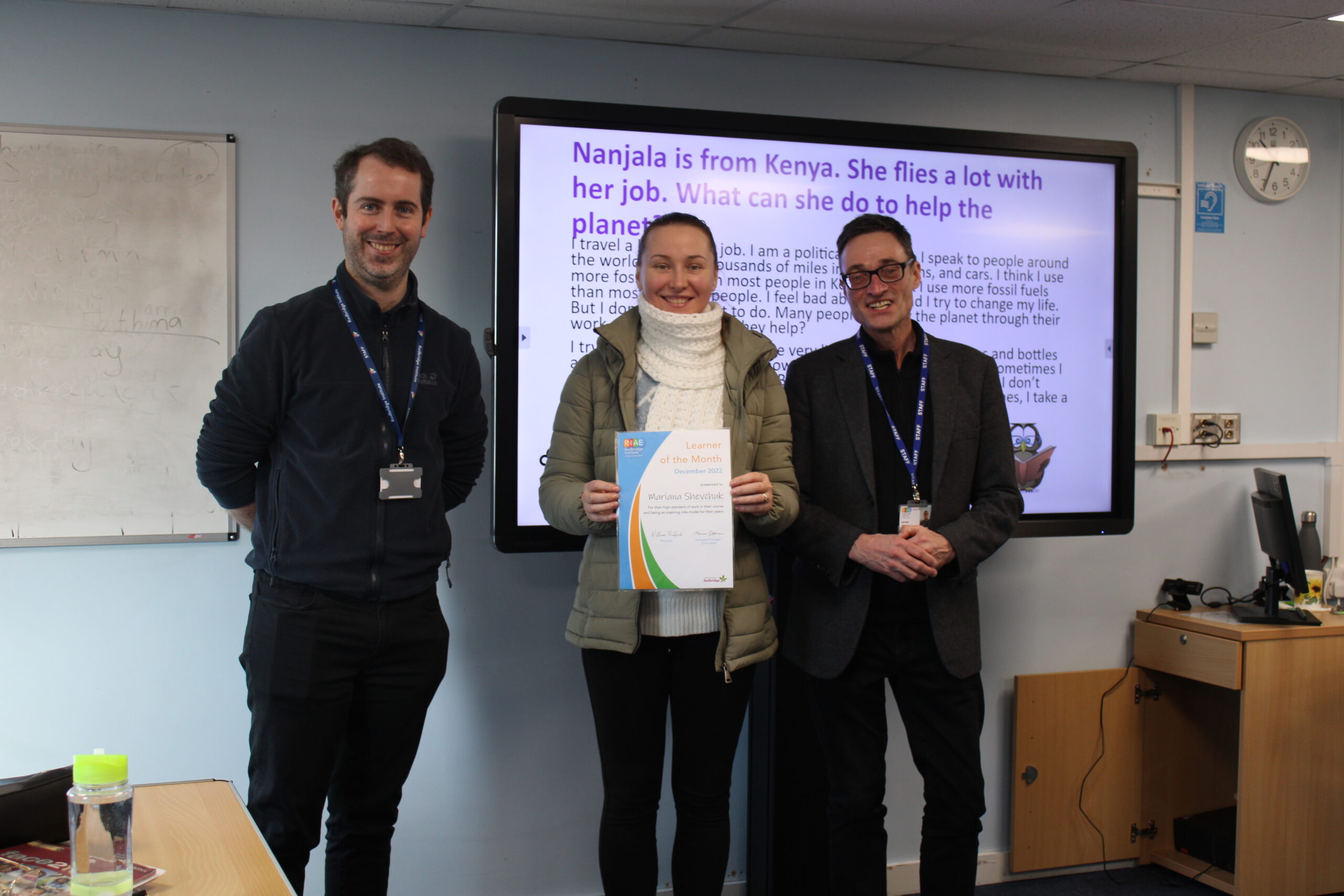 Learners of the Month
