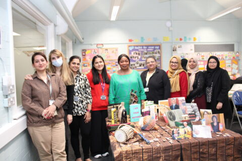 Learners celebrating Black History Month